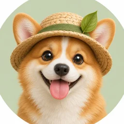 Corgi de Chapéu